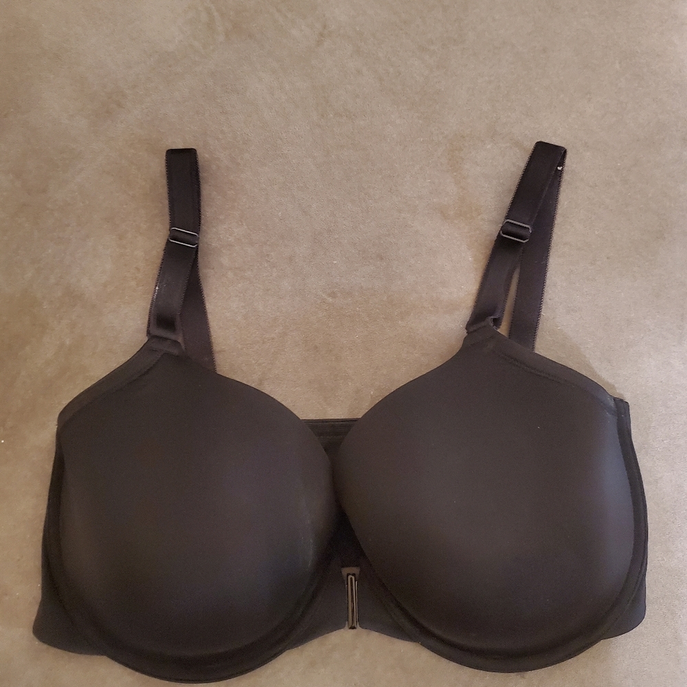 Torrid Curve size 44D front clasp black bra